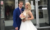 Поздравляем Михаила и Дарью с бракосочетанием!
